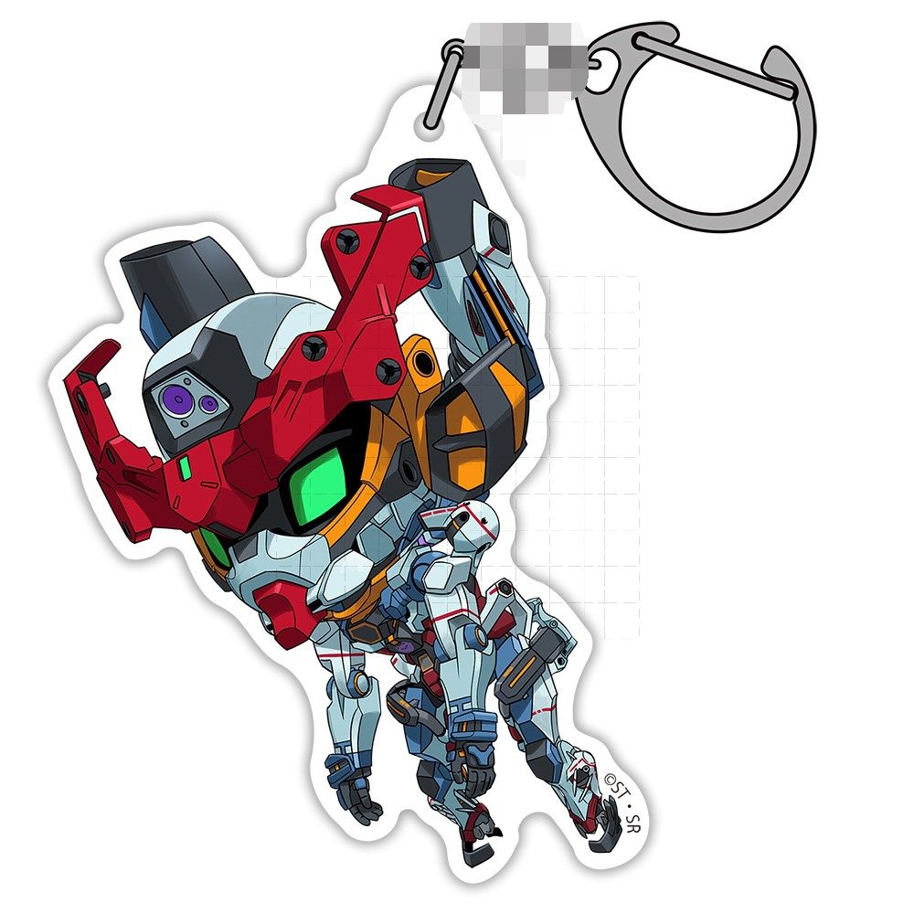 Gundam GQuuuuuuX Anime Keychai - Bandai Gundam Hg 评论和价格