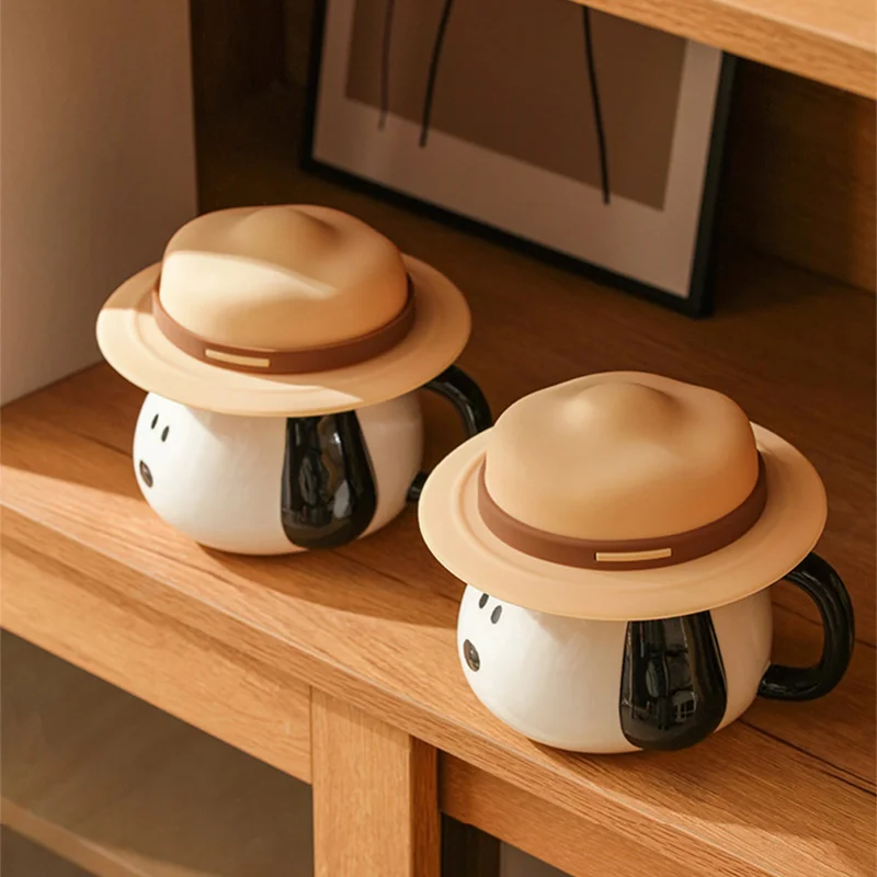 Snoopy Straw Hat Design Cerami - Anime Merchandise Mugs 评论和价格